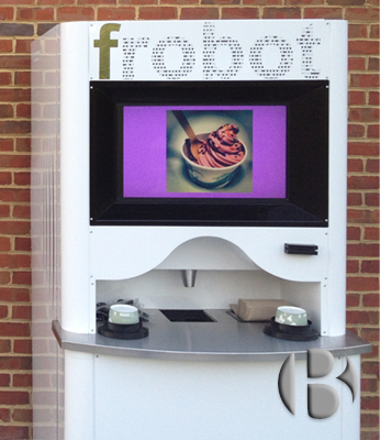 Автомат по продаже замороженного йогурта